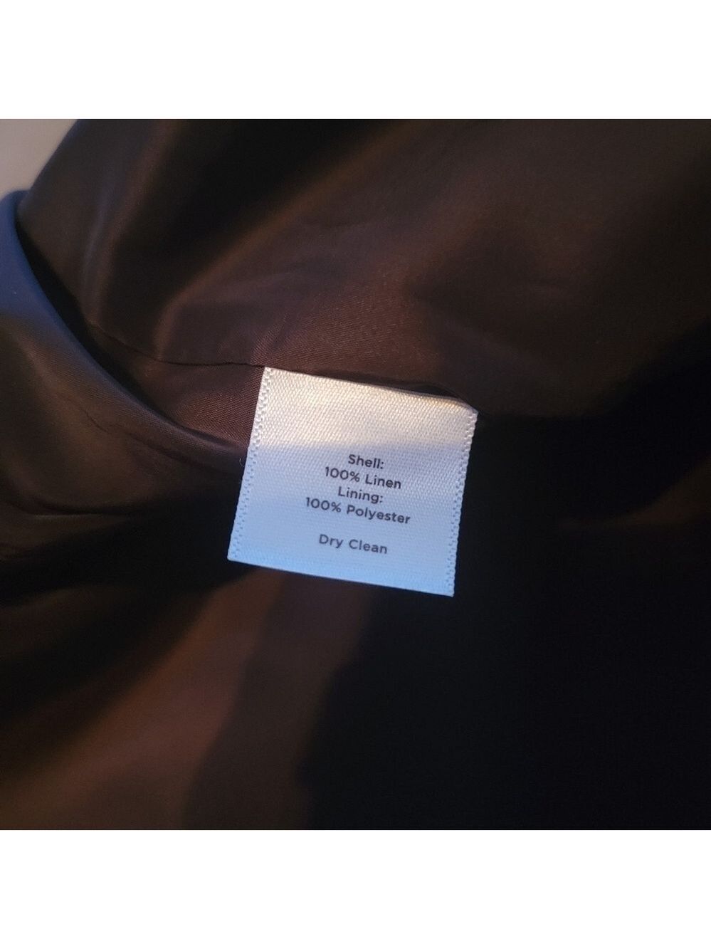 EUC Talbots Petites Chocolate Brown Sheath Dress Size 4/6P - Picture 11 of 11